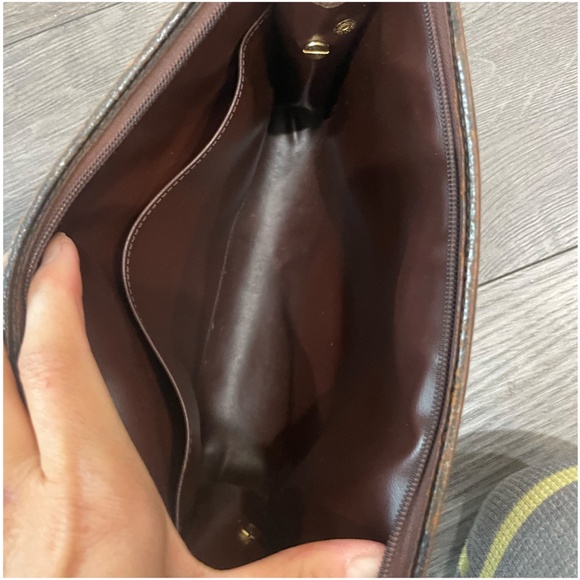 Burberry VIntage Nova Check Clutch Crossbody Shoulder Bag - Picture 7 of 12